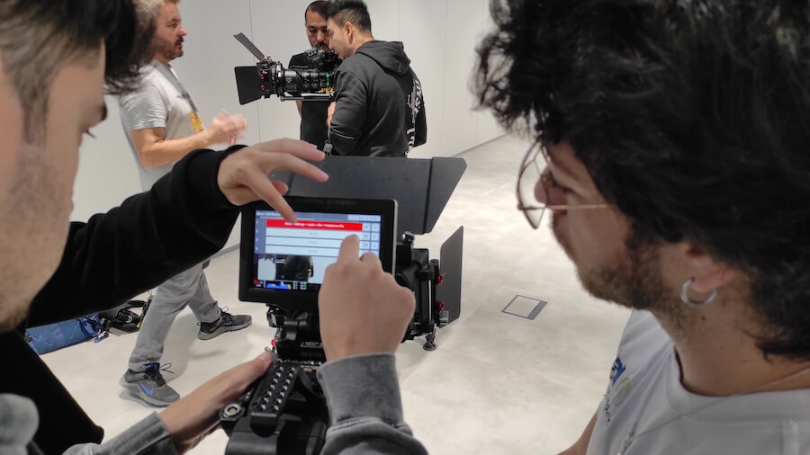 Manejo de cámaras de cine